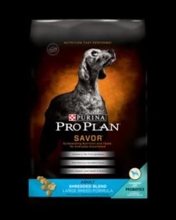 Purina 34 Lb Bag Pro Plan Savor Shredded Blend Dry Adult Dog Food
