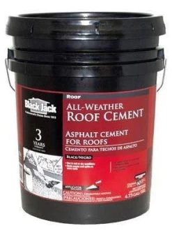 Black Jack Rubber Roof Cement - 4.75 Gal
