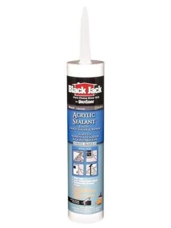 Black Jack Elastic Roof Patch - White, 10 Oz