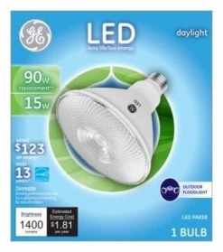 GE Led 15W Daylight Flood Light Bulb