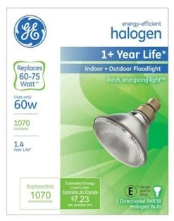 GE Halogen Flood Bulb