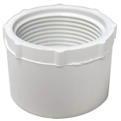 Genova PVC Pressure Reducer Bushing - White, 1 1/2 In|1 In