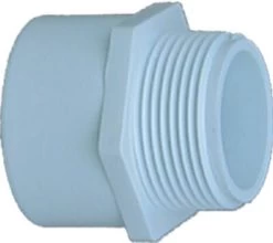 Genova 2" White Male Adapter