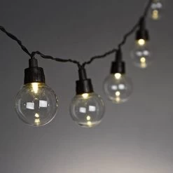 Gerson 20 Bulb Solar Light String Set