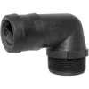 Green Leaf Elbow 3 Inch Male Npt X 3 Inch Hose Barb