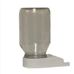 Harvest Lane Honey Entrance Feeder With Glass Quart Jar