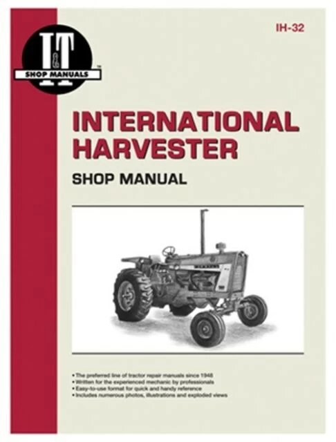 Haynes Manuals Tractor Shop 201 Manual International Harvester Gas 3 Haynes Manuals Tractor Shop 201 Manual International Harvester Gas