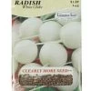 Ferry-Morse White Globe Radish Seed Packet - 3 G