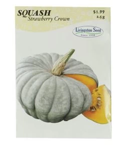 Ferry-Morse Strawberry Crown Squash Seed Packet - 3 G