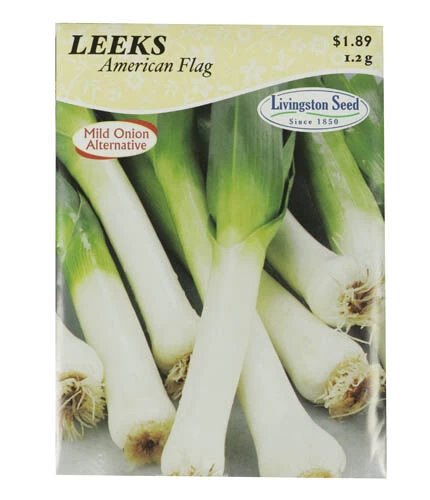 Ferry-Morse American Flag Leeks Seed Packet - 1.2 G 3 Ferry-Morse American Flag Leeks Seed Packet - 1.2 G