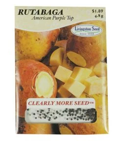 Ferry-Morse American Purple Top Rutabaga Seed Packet - 5 G