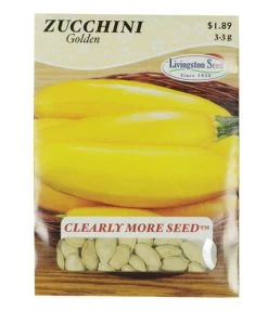 Ferry-Morse Golden Zucchini Seed Packet - 4 G