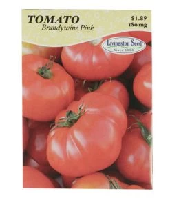 Ferry-Morse Brandywine Pink Tomato Seed Packet - 180 Mg