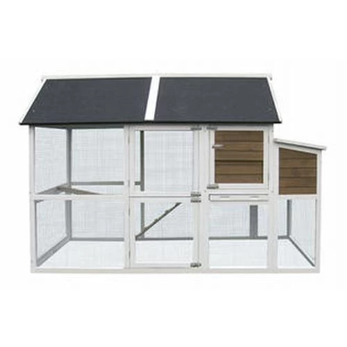 Coops & Feathers XL Wooden Hen Coop - 84" X 40" X 57" 3 Coops & Feathers XL Wooden Hen Coop - 84" X 40" X 57"