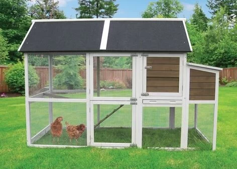 Coops & Feathers XL Wooden Hen Coop - 84" X 40" X 57" 4 Coops & Feathers XL Wooden Hen Coop - 84" X 40" X 57" - Image 2