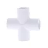 PVC Slip Cross - White, 3 In -Garden And Farm Shop irrigationcenter5383001 1