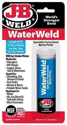 J-B Weld Water Weld Putty - 2 Oz
