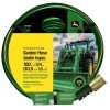 John Deere 3/4 Inch Premium 100 Foot Garden Hose -Garden And Farm Shop johndeere13740028 1