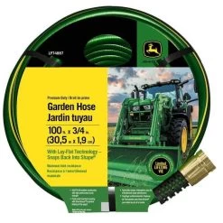 John Deere 3/4 Inch Premium 100 Foot Garden Hose