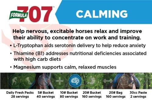 Formula 707 Calming Apple Flavored Pellets- 10 Lb 5 Formula 707 Calming Apple Flavored Pellets- 10 Lb - Image 3