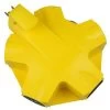 Master Electrician 5-Outlet Adapter Yellow