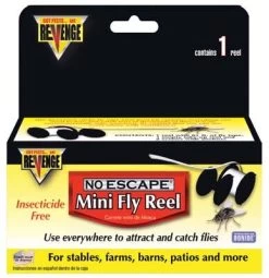 Revenge Mini Fly Reel Sticky Fly Trap - 5 Oz
