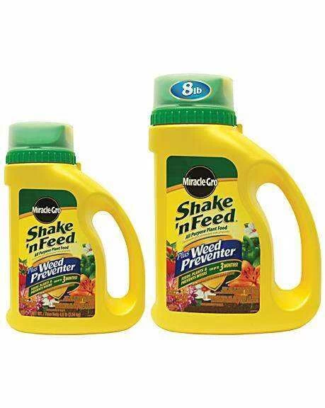 Miracle-Gro Shake 'N Feed All-Purpose Plus Weed Preventer - 4.5 Lb 4 Miracle-Gro Shake 'N Feed All-Purpose Plus Weed Preventer - 4.5 Lb - Image 2