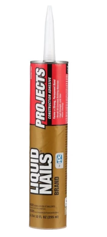 Liquid Nails Construction Adhesive - Off White, 10 Oz 3 Liquid Nails Construction Adhesive - Off White, 10 Oz