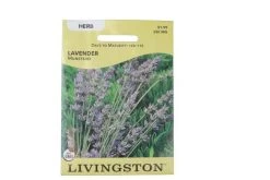 Livingston Lavender, Munstead Seed Packet