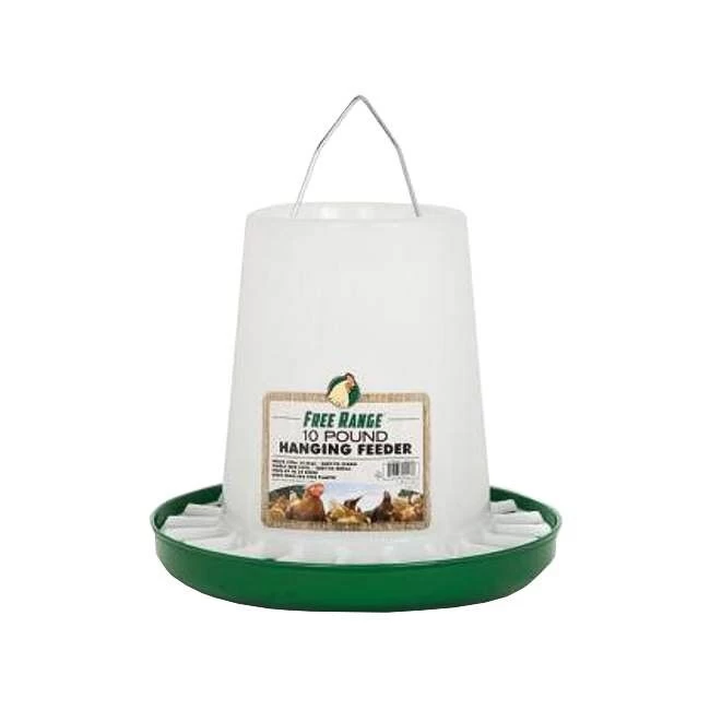 Harris Farms Free Range Plastic Hanging Poultry Feeder - 10 Lbs 3 Harris Farms Free Range Plastic Hanging Poultry Feeder - 10 Lbs