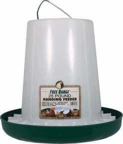 Harris Farms Hanging Poultry Feeder - 7 Lb