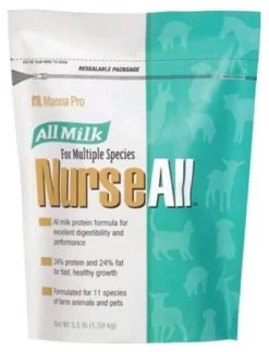 Manna Pro NurseAll Multi-Species Milk Replacer - 3.5 Lbs