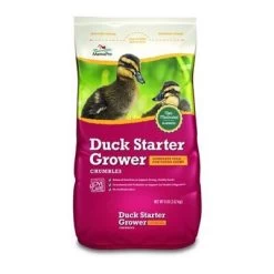 Manna Pro Duckling & Gosling Starter/Grower Crumbles - 8 Lbs