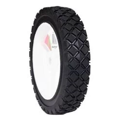 Maxpower 7 In X 1.50 In Plastic Lawn Mower Wheel With Diamond Tread