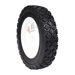 Maxpower 8 In X 1.75 In Plastic Lawn Mower Wheel With Diamond Tread
