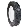 Maxpower 8 In X 1.75 In Offset Steel Lawn Mower Wheel With Diamond Tread