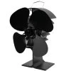 Meeco Heat Powered Stove Fan One 4 Blade -Garden And Farm Shop meecomfginc4527302 1