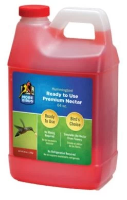 More Birds Hummingbird Nectar, 64-Oz. Liquid