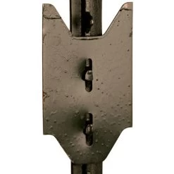 Nucor Steel 1.33# T-Post - 8' -Garden And Farm Shop nucor 1.33 studded hd t post 8 feet 3205010 02