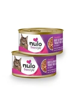 Nulo Freestyle Beef And Rainbow Trout Wet Food - 3 Oz