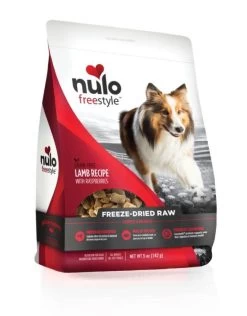 Nulo Freestyle Freeze-Dried Dog Food - Raw Lamb With Raspberries, 5 Oz