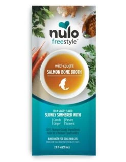 Nulo Freestyle Hearty Bone Broth - Salmon, 2 Oz