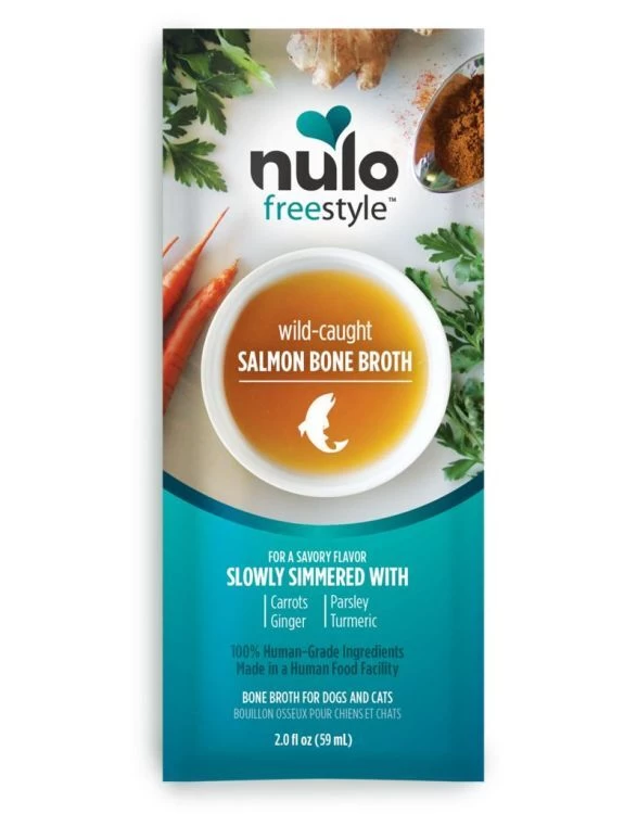 Nulo Freestyle Hearty Bone Broth - Salmon, 2 Oz 3 Nulo Freestyle Hearty Bone Broth - Salmon, 2 Oz