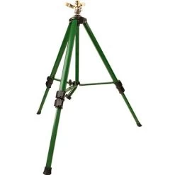 Orbit Brass Impact Sprinkler W/ Adjustable Tripod Stand 10 Orbit Brass Impact Sprinkler W/ Adjustable Tripod Stand -Garden And Farm Shop orbit brass impact sprinkler with adjustable tripod stand .5 inch 6058045 01