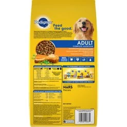 Pedigree 3.5 Lb Adult Dry Dog Food - Chicken, Rice & Vegetable -Garden And Farm Shop pedigree adult dog food complete nutrition chicken rice vegetable 3.5 452663 02