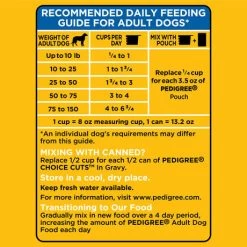 Pedigree 3.5 Lb Adult Dry Dog Food - Chicken, Rice & Vegetable -Garden And Farm Shop pedigree adult dog food complete nutrition chicken rice vegetable 3.5 452663 07