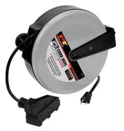 Performance Tool 25Ft Retractable Cord Reel