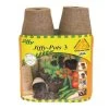 Jiffy 22 Pack 3 In Peat Pots