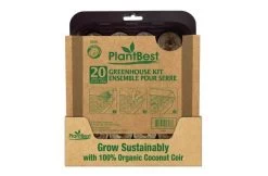 PlantBest 20 Pack Greenhouse Coir Pellet Kit