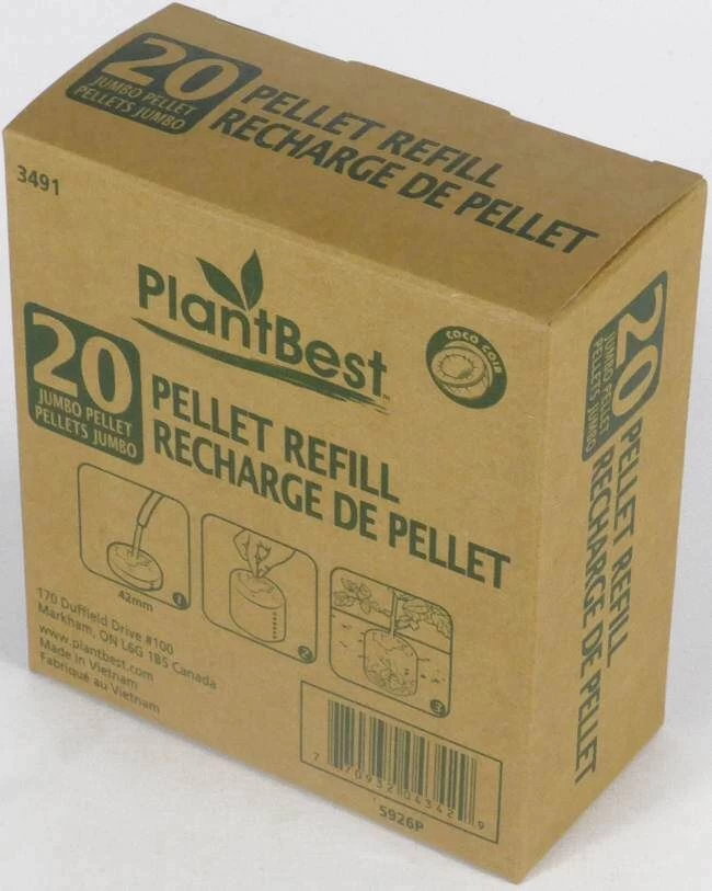 PlantBest 20 Pack Fibergrow Coir Pellets 4 PlantBest 20 Pack Fibergrow Coir Pellets - Image 2